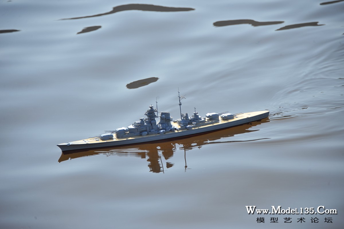 上海队F4A模型-1/350俾斯麦号战列舰