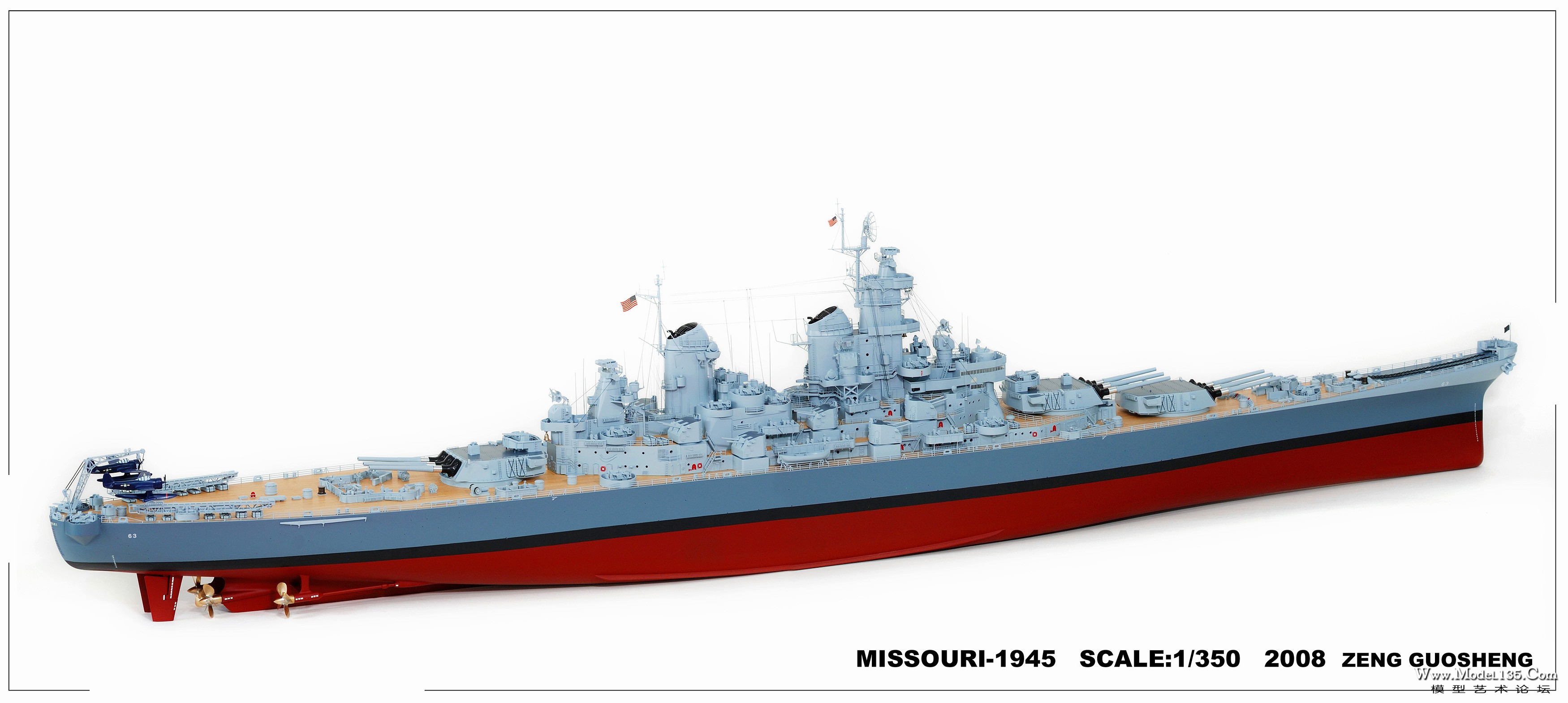 获得F4C冠军的中国队密苏里号战列舰模型.jpg